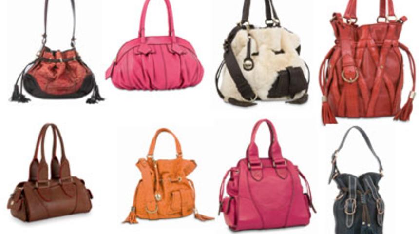 Cazibeli Deri &Ccedil;antalar Lancel'da