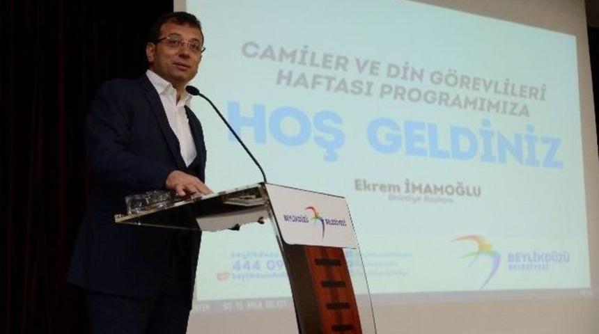 Başkan İmamoğlu, Din G&ouml;revlileriyle Buluştu
