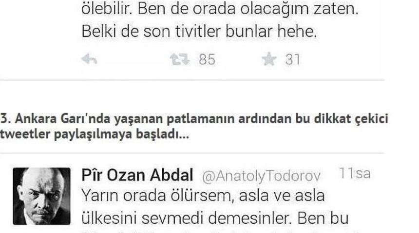 Patlamayla İlgili Tweet Atanlardan Biri Eskişehir&rsquo;de Yakalandı