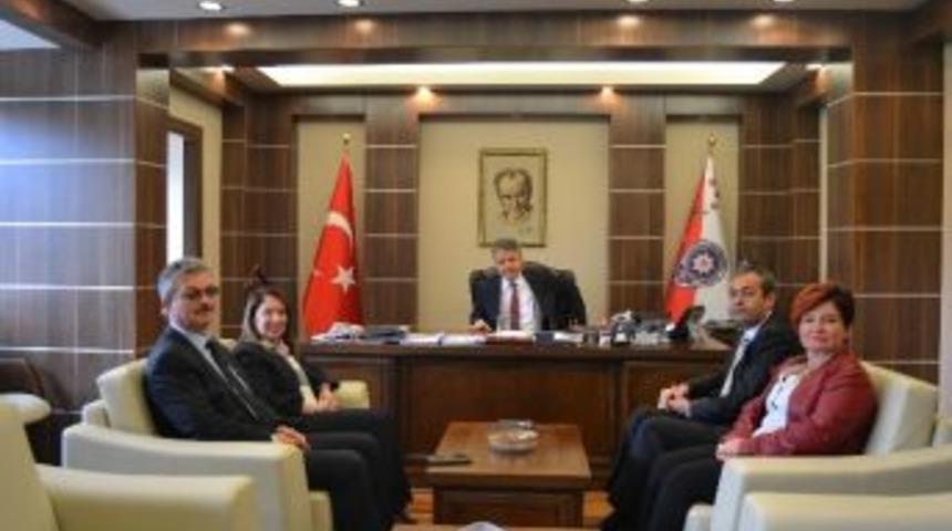 Ak Parti Heyetinden Emniyet M&uuml;d&uuml;r&uuml; Şahin&rsquo;e Ziyaret