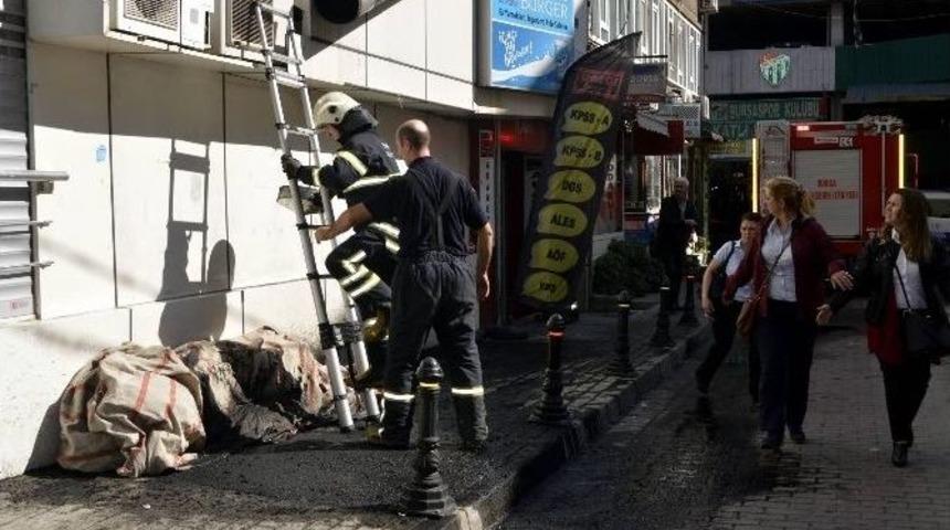 Bursa’da Korkutan Yangın