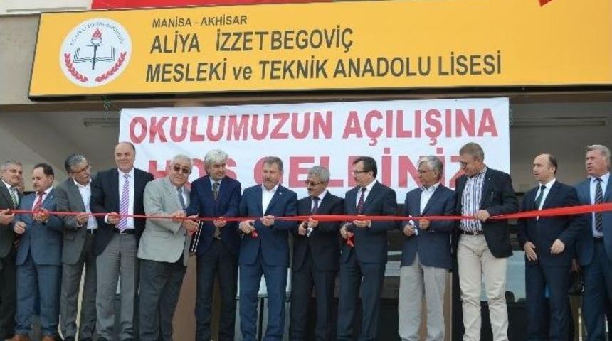 Aliya İzzetbegovi&ccedil; Mesleki Teknik Ve Anadolu Lisesi A&ccedil;ıldı
