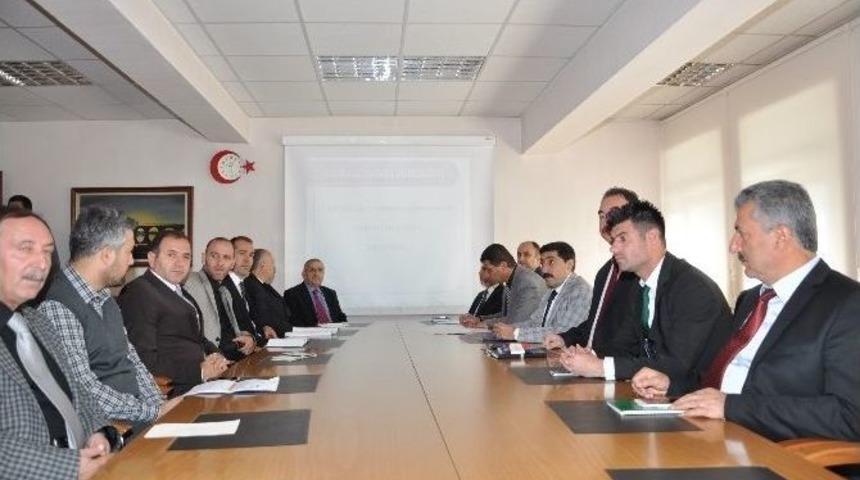 Muş&rsquo;ta Uyuşturucu İle M&uuml;cadele Koordinasyon Toplantısı