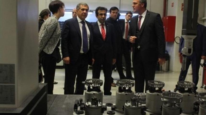 Tataristan Cumhurbaşkanı Rüstem Minnihanov Kocaeli’de