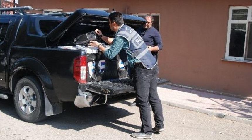Aksaray&rsquo;da 15 Bin Paket Ka&ccedil;ak Sigara Ele Ge&ccedil;irildi