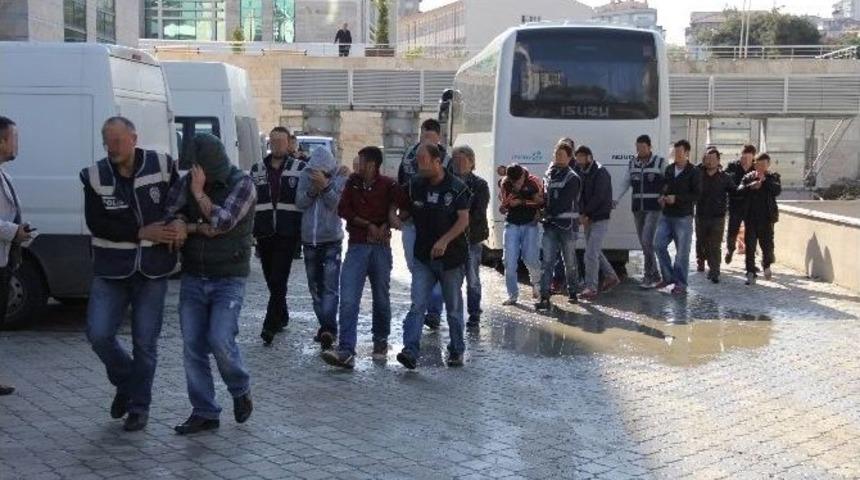 18 Torbacı Adliyede