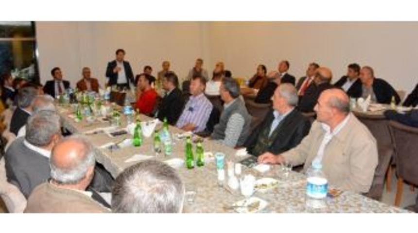 Yazgı Ve İnce&ouml;z Mahalle Muhtarları İle Buluştu