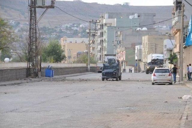 Cizre’de Yola Döşenen Bomba Fünye İle Patlatıldı