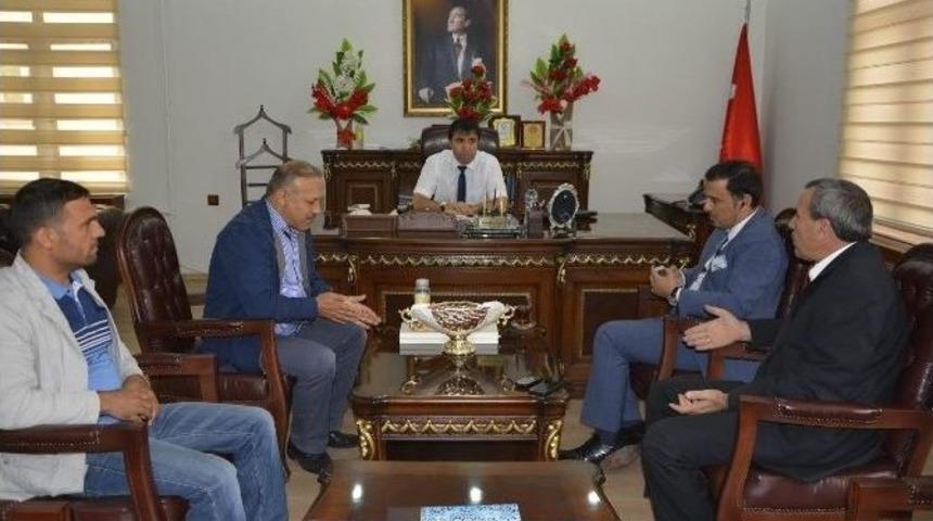 Viranşehir&rsquo;de Yılmaztekin&rsquo;den Kaymakam Citer&rsquo;e Ziyaret&rlm;