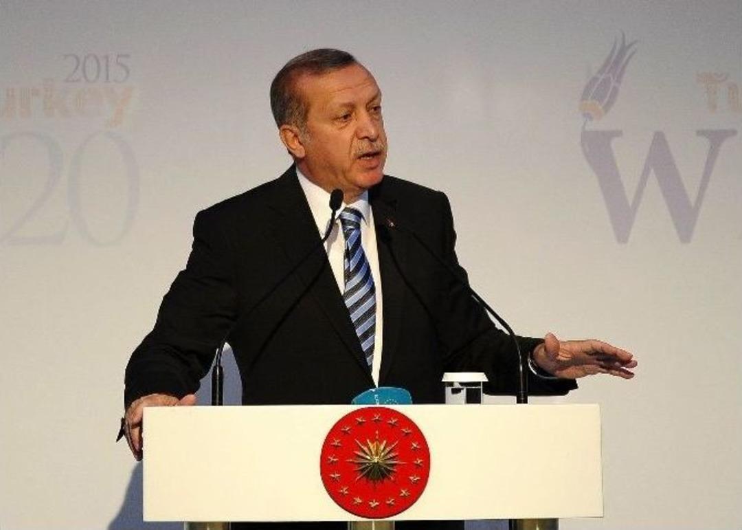 Cumhurbaşkanı Erdoğan: &ldquo;dağda Ter&ouml;r &Ouml;rg&uuml;tlerinden &Ccedil;ıkan Silahlar Onların Silahları&rdquo;