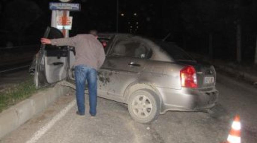 Hisarcık&rsquo;ta Trafik Kazası: 1 Yaralı