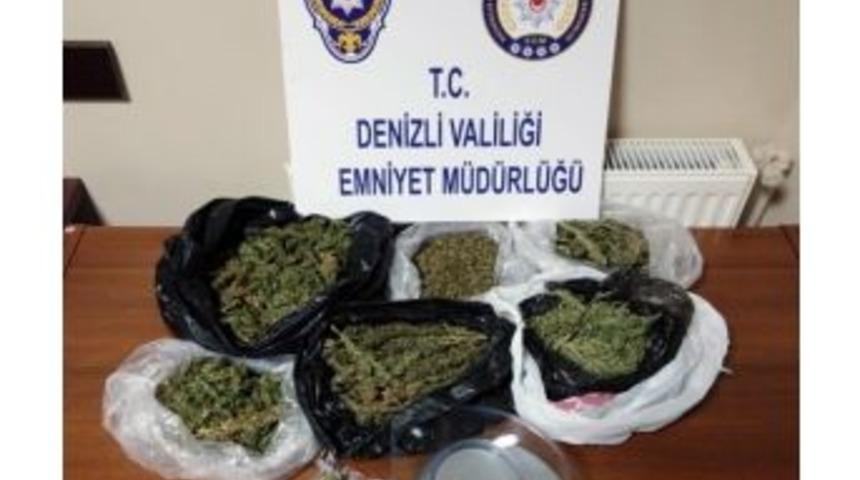 Denizli&rsquo;de Uyuşturucu Operasyonunda 1 Tutuklama