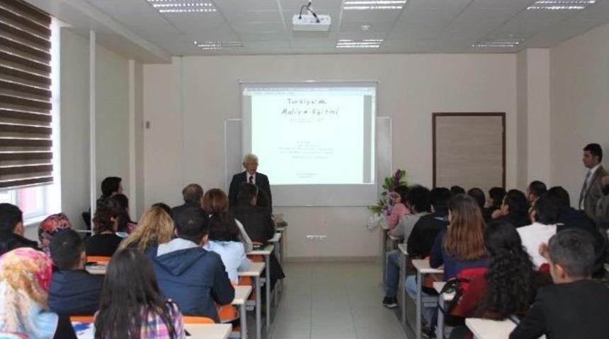 Be&uuml;&rsquo;de T&uuml;rkiye&rsquo;de Maliye Eğitimi Semineri Verildi