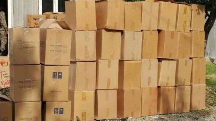 Elazığ&rsquo;da 410 Bin Paket Ka&ccedil;ak Sigara Ele Ge&ccedil;irildi