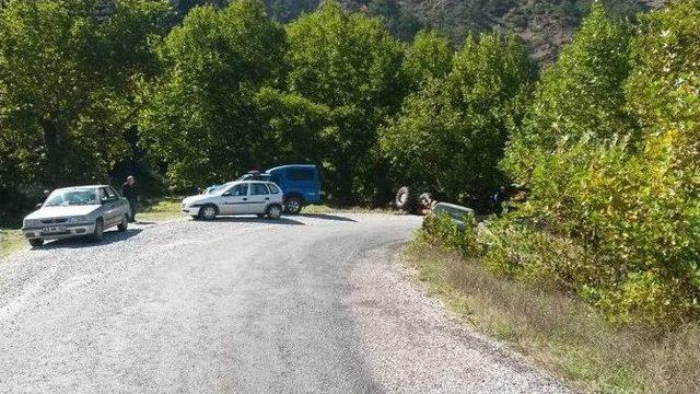 Domaniç’te Trafik Kazası, 2 Yaralı