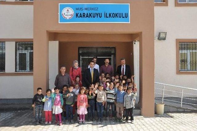 Muş’un Karakuyu Köyü Yeni Okuluna Kavuştu