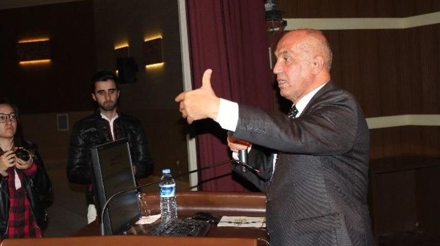 Prof. Ilıcalı&rsquo;dan &Ouml;ğretim &Uuml;yelerine: &ldquo;proje Getirin Heykelinizi Dikelim&rdquo;