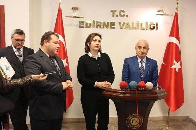 Bulgaristan Başbakan Yardımcısı Bachvarova Edirne’de