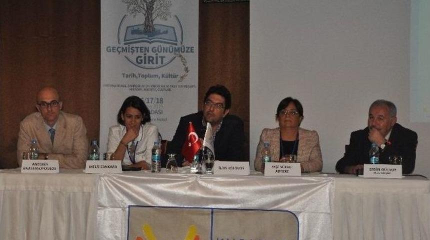 Uluslararası Giritliler Sempozyumu Kuşadası&rsquo;nda Başladı