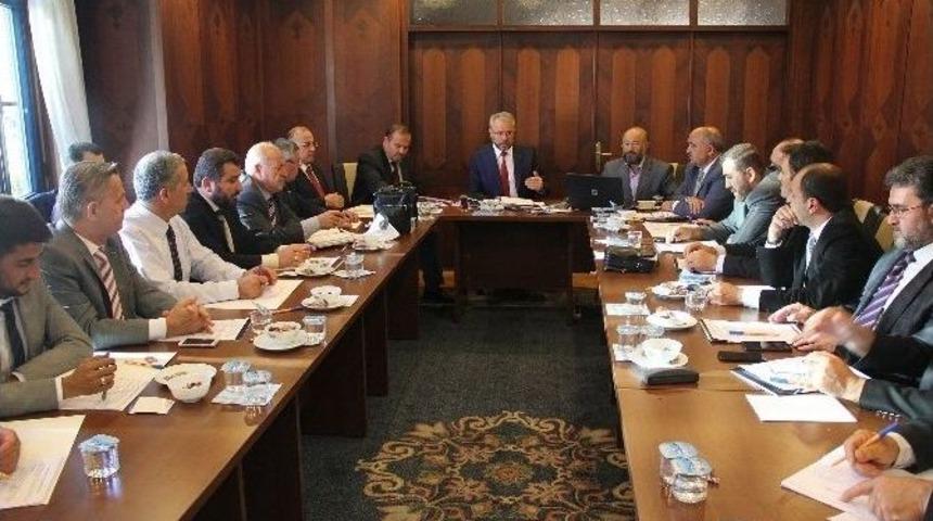 Ekim Ayı İl&ccedil;e M&uuml;ft&uuml;leri Toplantısı Yapıldı.