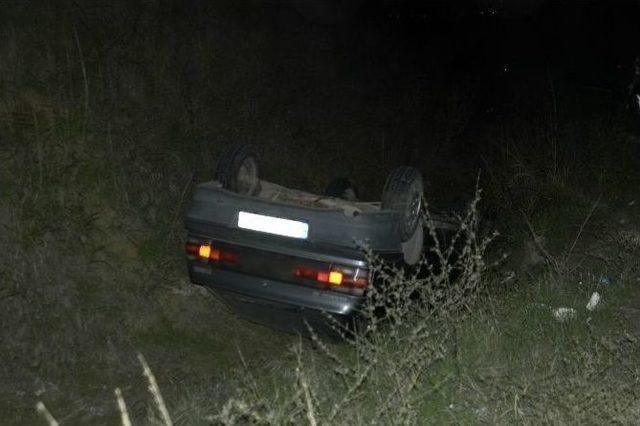 Alkoll&uuml; S&uuml;r&uuml;c&uuml; Kaza Yaptı 1