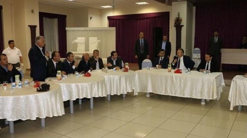 Vali Ali Fidan &ldquo;muhtarlar Bizim Vatandaşla Olan K&ouml;pr&uuml;m&uuml;z&rdquo;