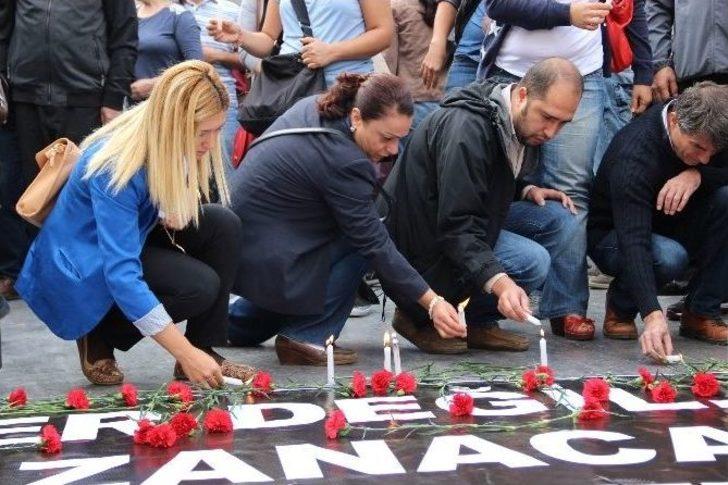 Ankara’daki Patlamada Ölenler Manisa’da Anıldı G2