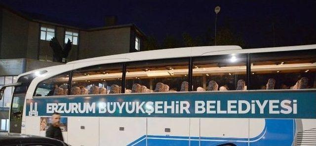 Bb Erzurumspor, Otobüsüne Kavuştu