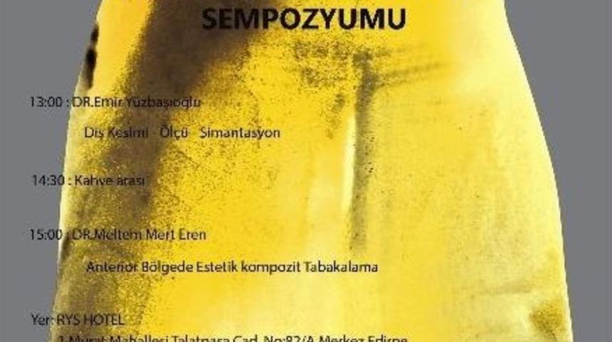 Diş Hekimleri Sempozyumda Buluşacak