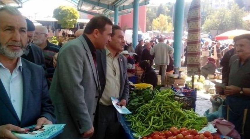 Sp Adayları Kapı Kapı Dolaşmaya Devam Ediyor