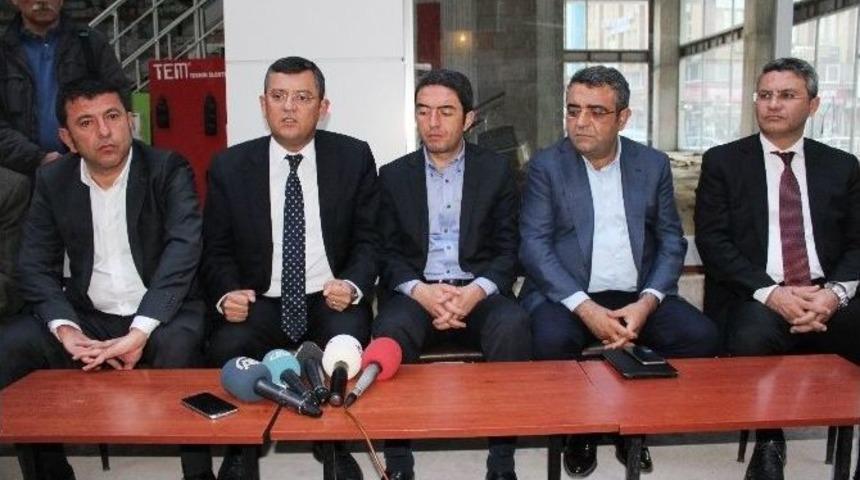 Chp’li Heyet Malatya’da Taziye Ziyareti Sonrası Açıklama Yaptı