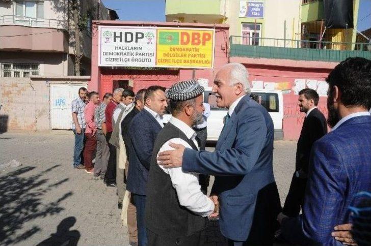 Sp Genel Başkanı Mustafa Kamalak Cizre’de G4