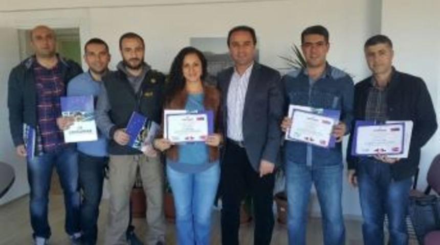 Erasmus Eğitimini Tamamlayan Ekip Sertifikalarını Aldı