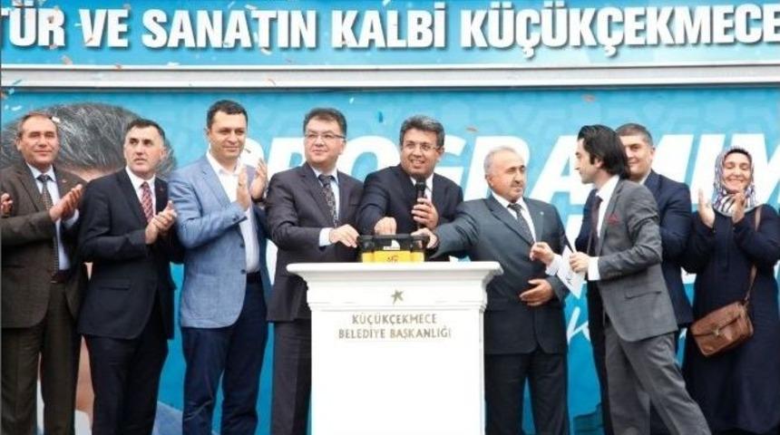 K&uuml;&ccedil;&uuml;k&ccedil;ekmece&rsquo;de Yeni Bir Projenin Daha Temeli Atıldı