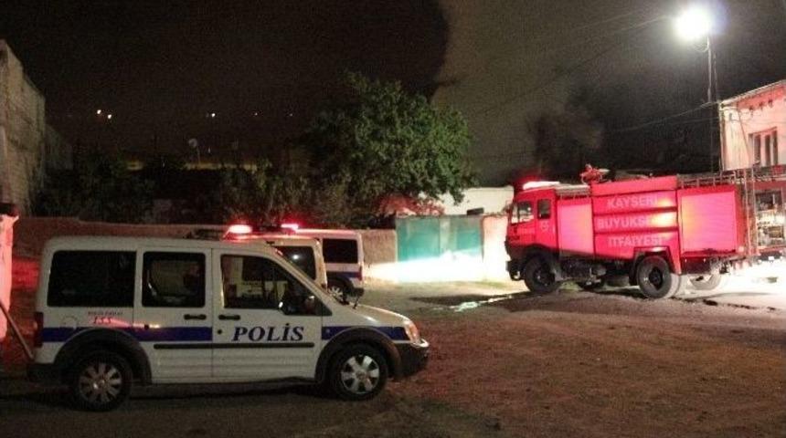 Müstakil Evde Çıkan Yangın Korkuttu