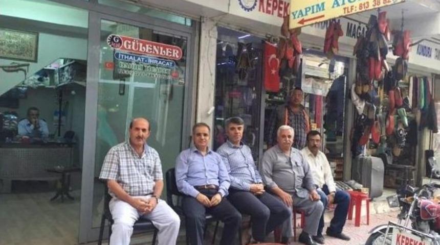 Vali S&uuml;leyman Tapsız, Esnaf Ziyaretlerinde Bulundu