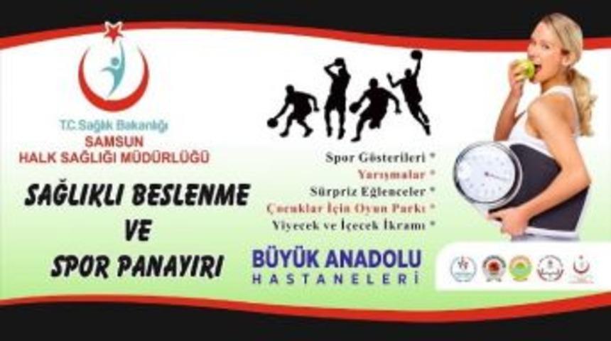 Samsun&rsquo;da &ldquo;sağlıklı Beslenme Ve Spor Panayırı&rdquo; D&uuml;zenlenecek