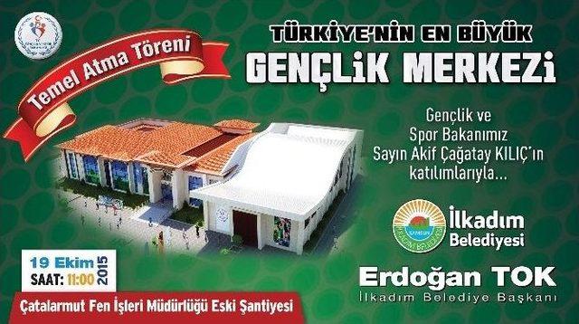 İlkadım’da Türkiye Örnek Gençlik Merkezi