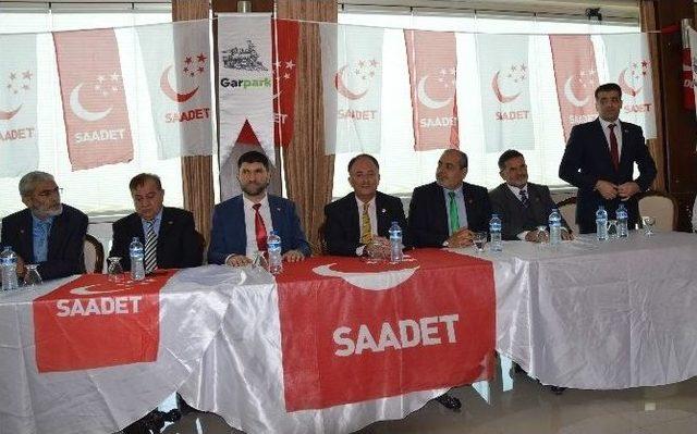 Saadet Partisi Aydın Adaylarını Tanıttı