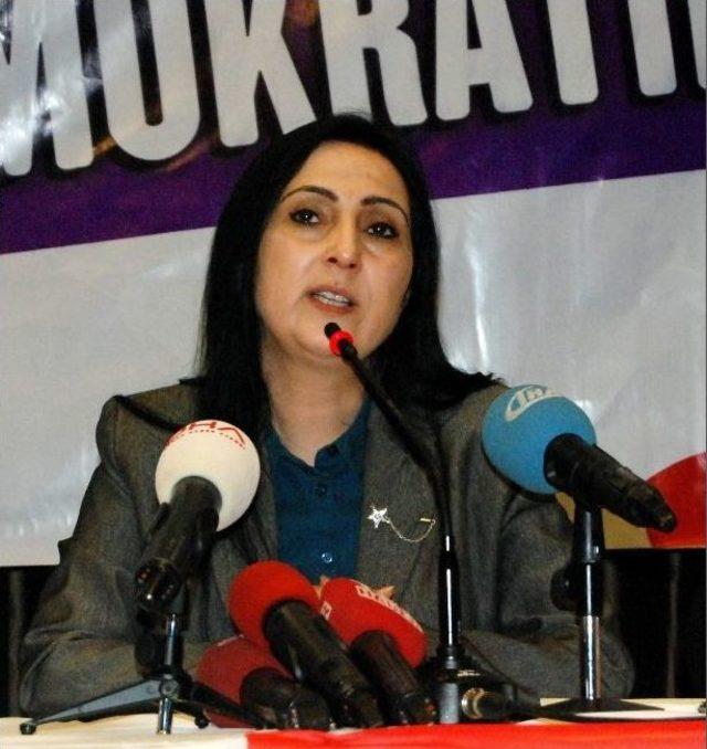 Hdp Eş Genel Başkanı Figen Yüksekdağ Gaziantep’te