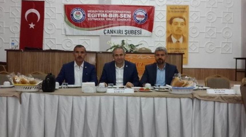 Eğitim Bir Sen &Ccedil;ankırı Şubesi İl Divan Toplantısı Yapıldı