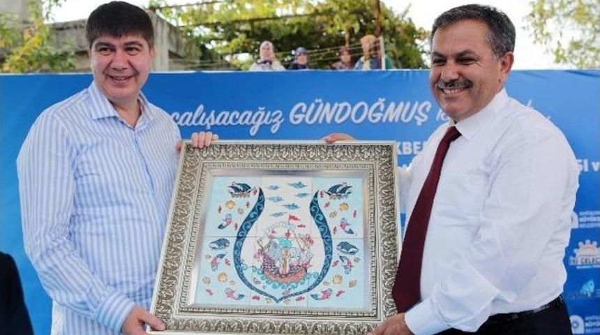 G&uuml;ndoğmuş&rsquo;tan T&uuml;rel&rsquo;e Hizmet Teşekk&uuml;r&uuml;