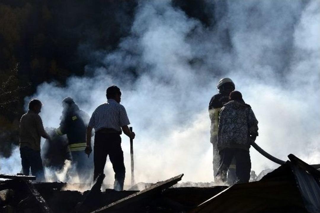 G&uuml;m&uuml;şhane&rsquo;de Yangın