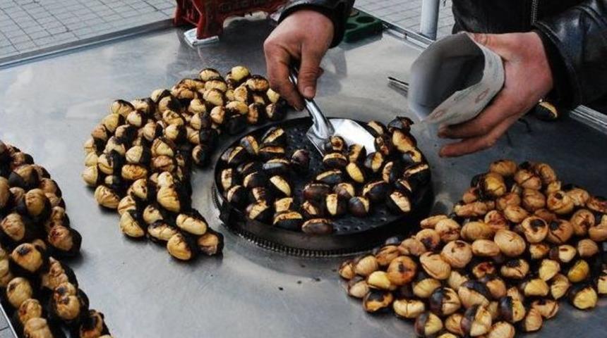 Mangalda Kestane Satışları Başladı