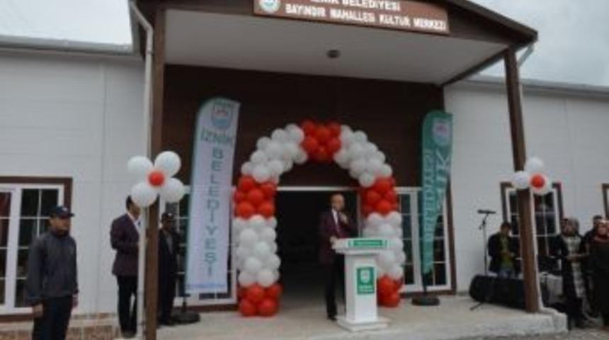 İznik Belediyesi&rsquo;nden Bayındır&rsquo;a K&uuml;lt&uuml;r Merkezi