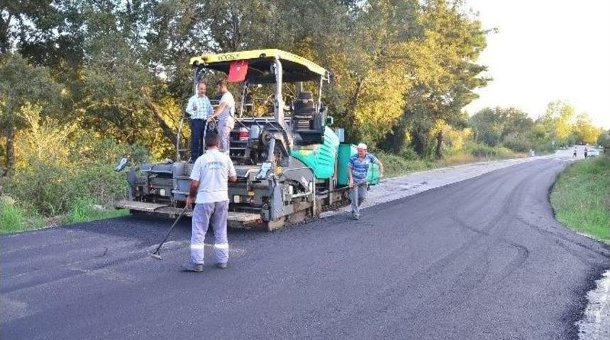 Manavgat’ta Sıcak Asfalt Seferberliği
