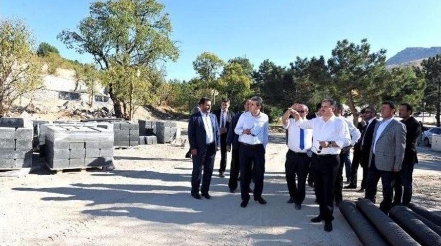 Başkan Çakır, Turgut Özal Tabiat Parkı’nda İnceleme Yaptı