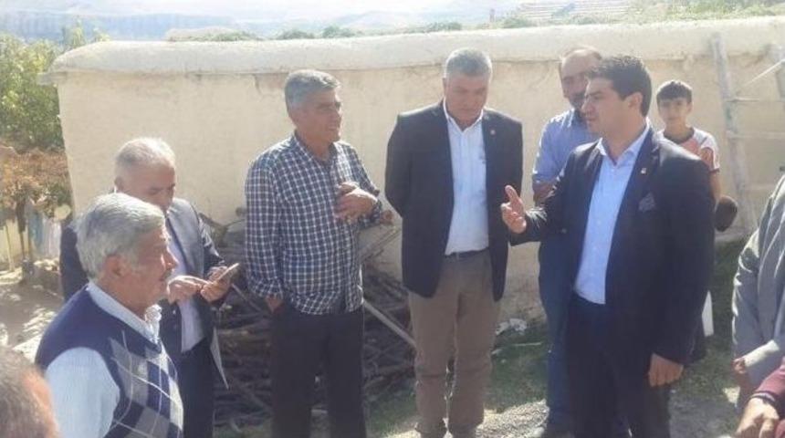 Chp&rsquo;li Erdem Aslanoğlu, Ak&ccedil;adağ İl&ccedil;esini Ziyaret Etti