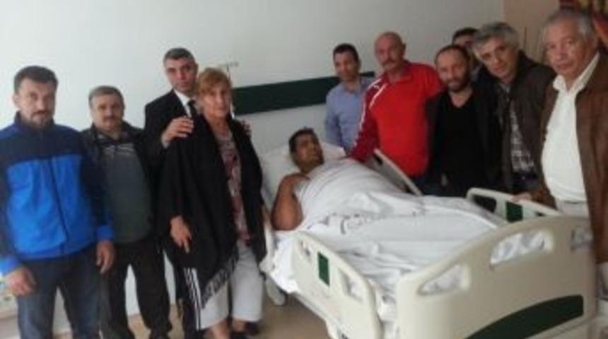 Sinan Şamil Sam&rsquo;a Moral Ziyareti