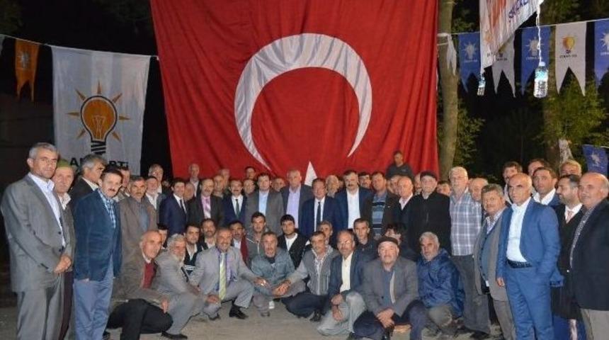 Kırcalı, Seçim Çalışmalarını İlçelerde Sürdürdü